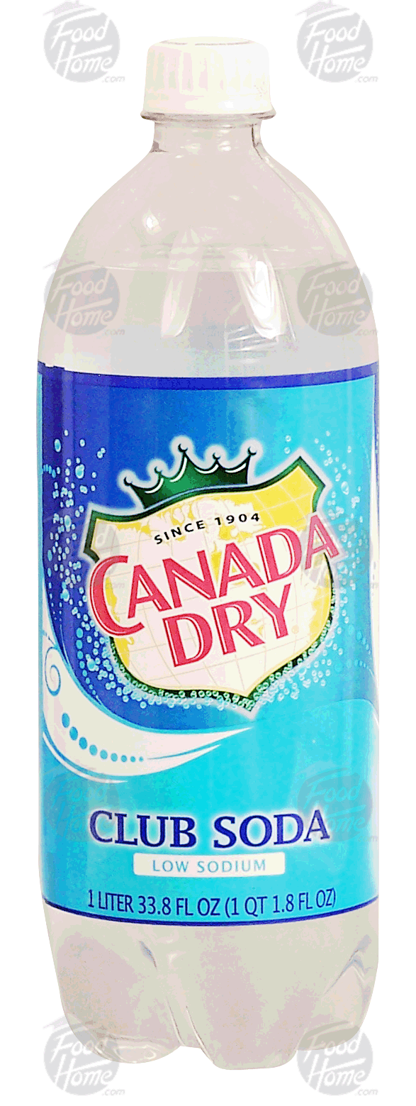 Canada Dry  club soda, low sodium Full-Size Picture